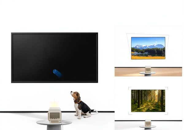 JmGO N1S Nano Mini Projector Google TV 4K 3D Home Cinema-10