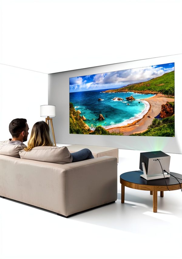 BladeCine Cube 600 Portable Projector Dolby Audio 1080P-6