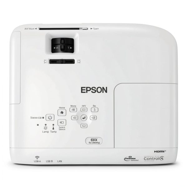 Epson PowerLite X49 LCD Projector XGA Classroom 3600 Lumen-3