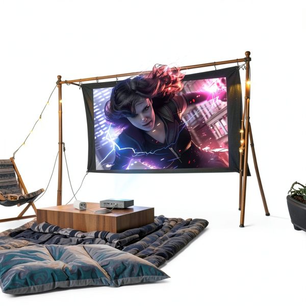 WEMAX Laser Projector Netflix Licensed 1080P Portable Home-5