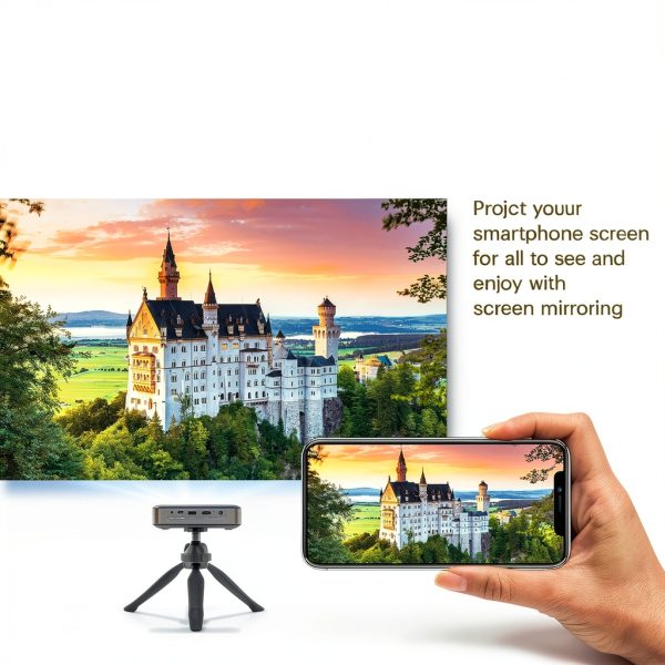 Kodak Luma 400 Portable HD Smart Pico Projector Wi Fi-7