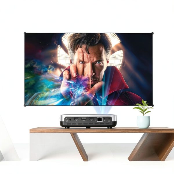 BOSS S7 4K Portable Projector Android WiFi Bluetooth Home-1
