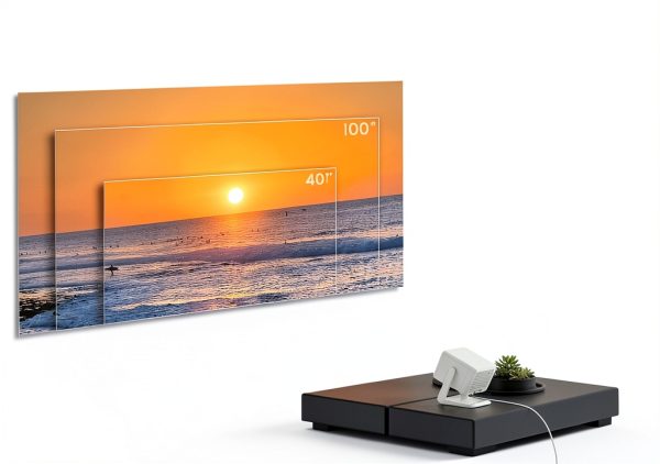 JmGO N1S Nano Mini Projector Google TV 4K 3D Home Cinema-11