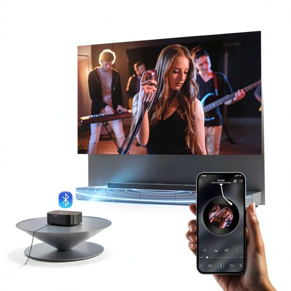 COQOOL 4K WiFi Bluetooth Projector Autofocus Home Theater-3