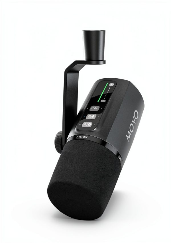 Movo UM6 Dynamic Podcast Microphone Kit-1