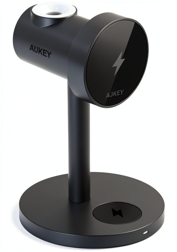 XYZ 3-in-1 MagSafe Wireless Charger 15W for iPhone, Watch & AirPods-0