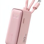 PowerBoost 5000mAh Portable Charger with Built‑in Lightning Cable-0