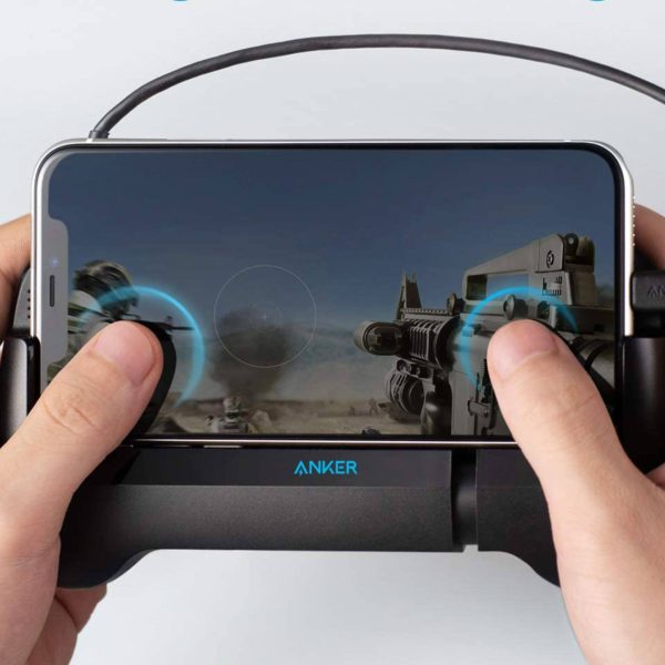 PowerCore Play 6700 Portable Gaming Phone Charger with Handshake Grip-7