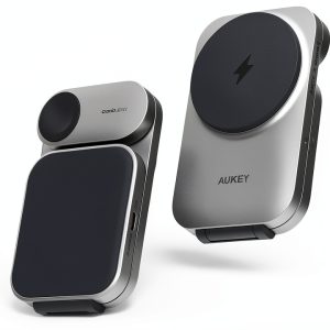 MagSafe UltraThin 3-in-1 Foldable Wireless Charger 17mm Slim Design-0