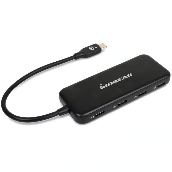 IOGEAR 4 Port USB-C Hub for Multi-Device Expansion-2