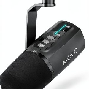 Movo UM6 Dynamic Podcast Microphone Kit-0