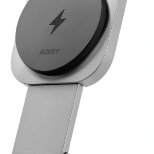 AUKEY 2-in-1 Foldable MagSafe Wireless Charger Qi2 15W Fast-0