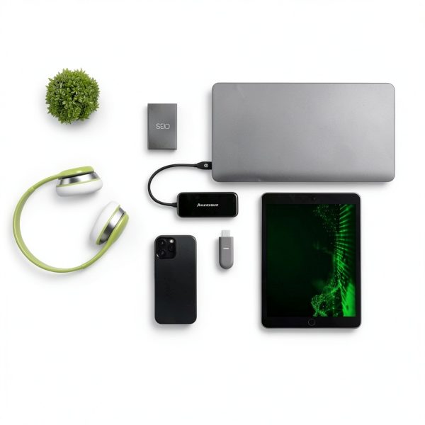 IOGEAR 4 Port USB-C Hub for Multi-Device Expansion-3